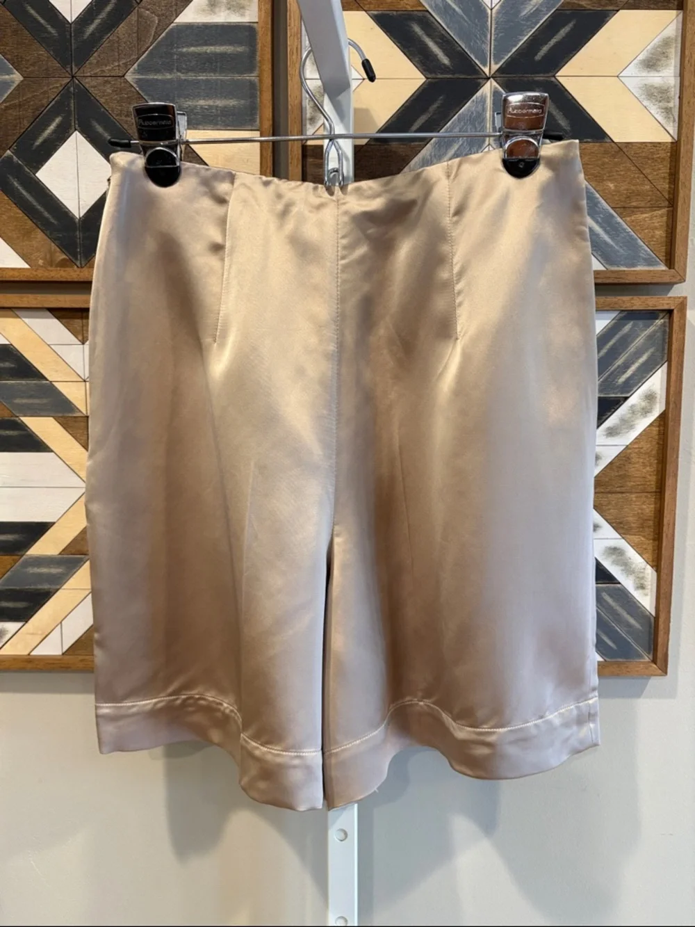 Ralph Lauren Collection Ainsworth Washed Satin Short 2023 Runway size 4